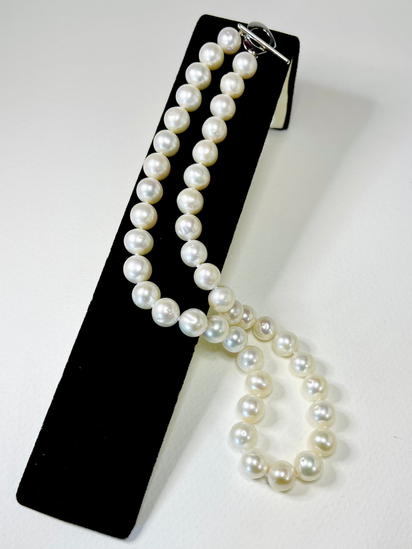 Collar Perlas Blancas