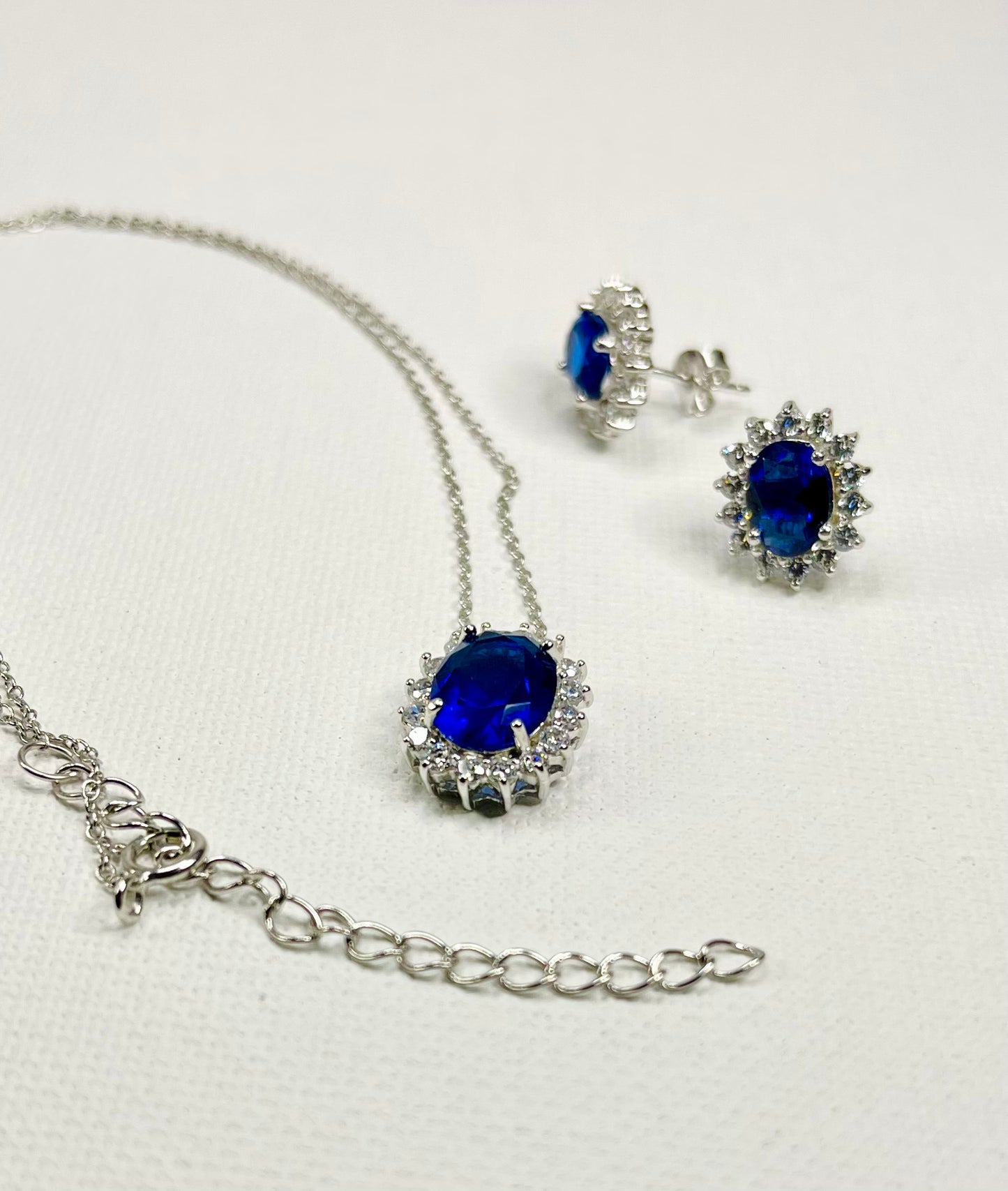 Set Zircon Azul