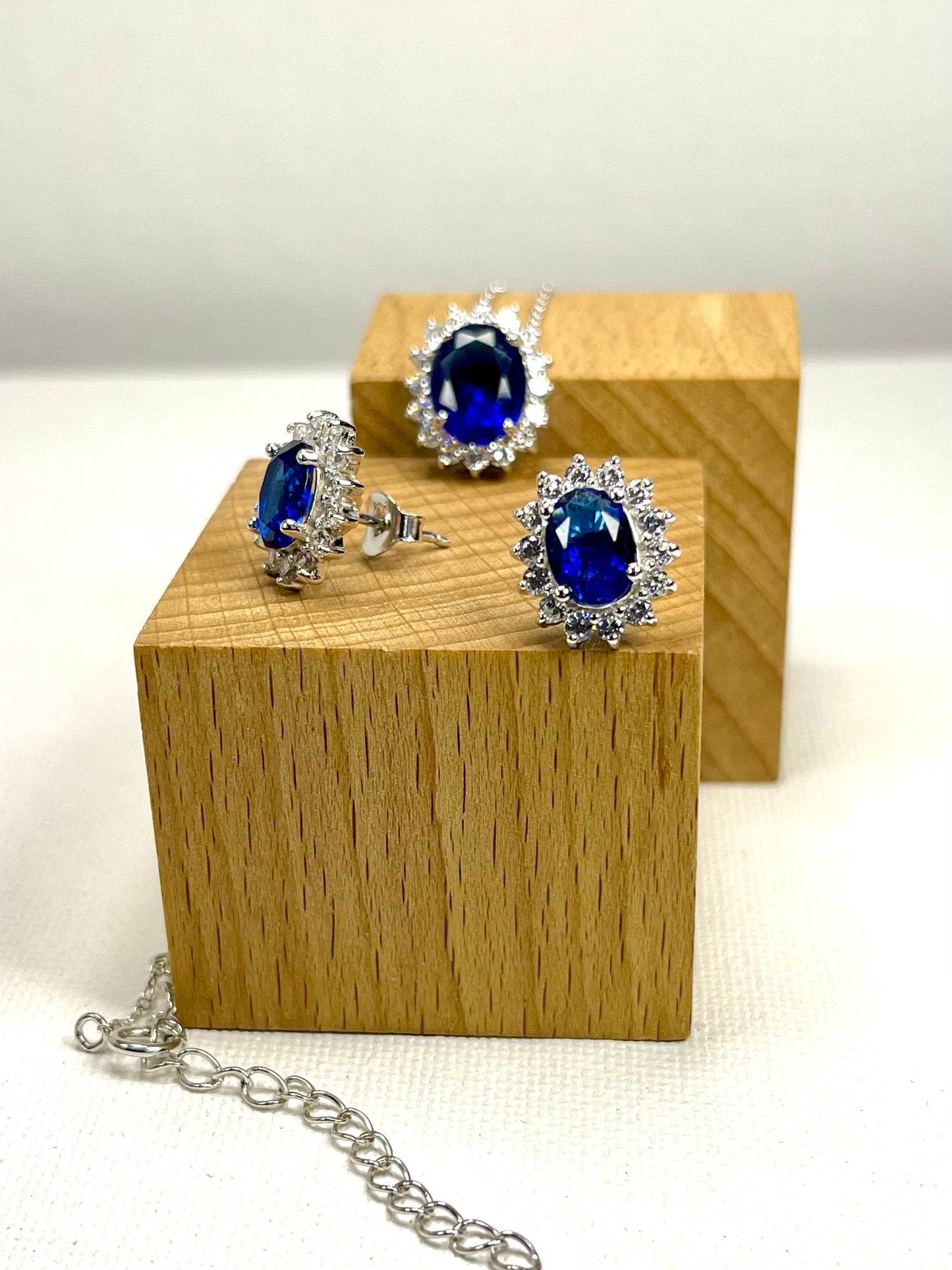 Set Zircon Azul